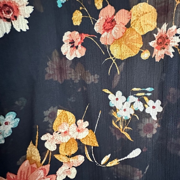 Rewind 1x Sheer Floral Duster - Picture 5 of 7